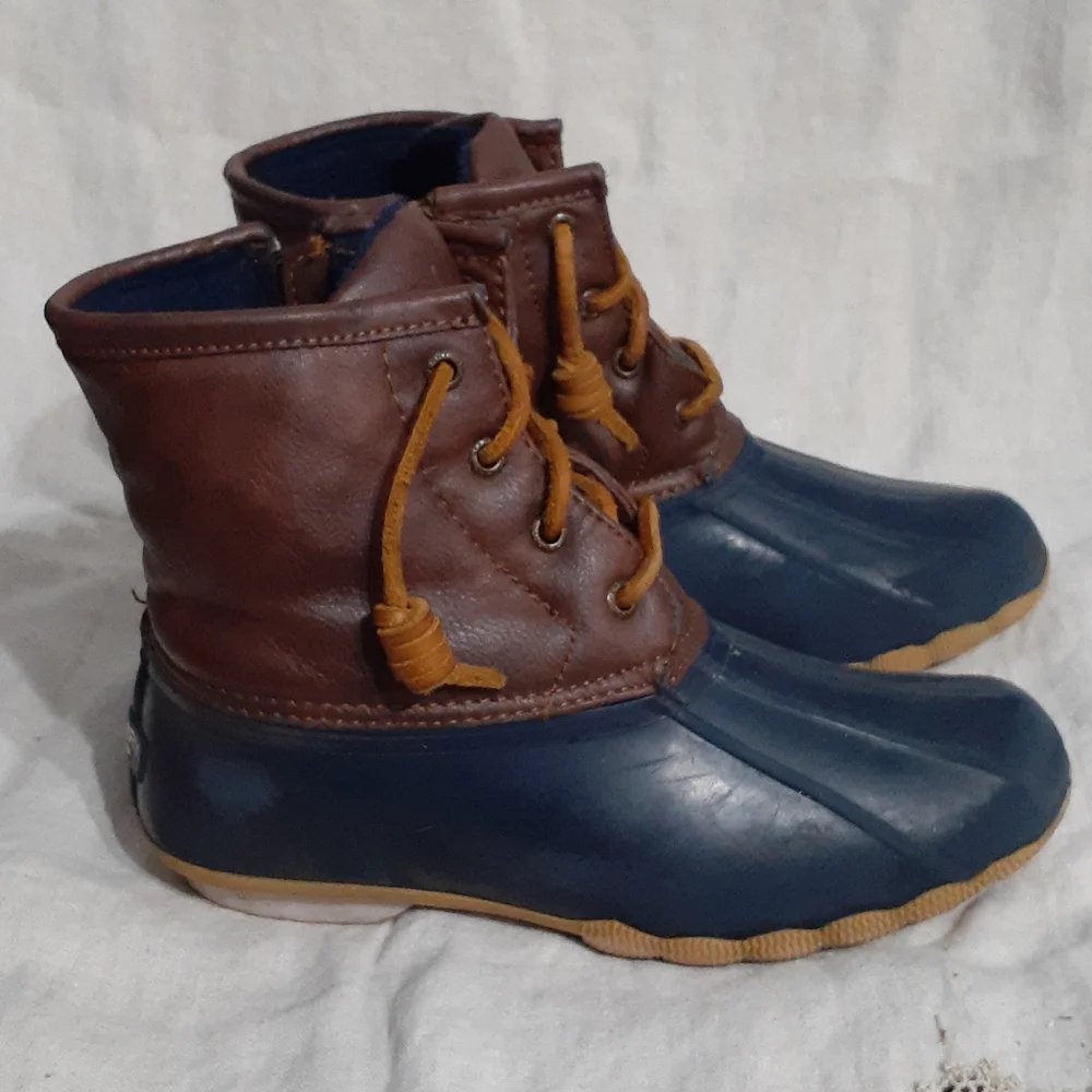 SPERRY WATERPROOF RUBBER BOOTS